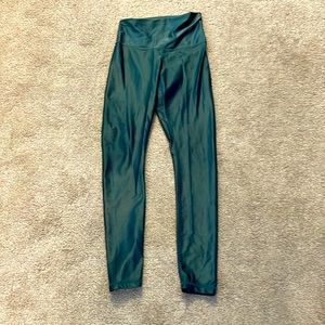 DYI High shine legging in Emerald Green size M